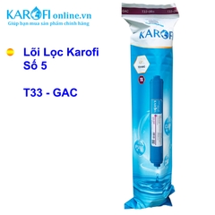 LÕI LỌC NƯỚC KAROFI 5 - GAC T33