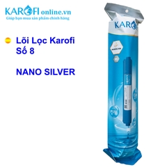 LÕI LỌC NƯỚC KAROFI SỐ 8 - LÕI NANO SILVER