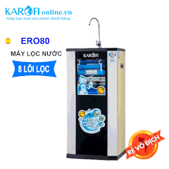 MÁY LỌC NƯỚC KAROFI ERO80 8 LÕI LỌC