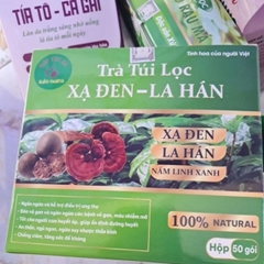 TRÀ TÚI LỌC XẠ ĐEN LA HÁN