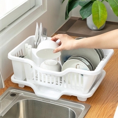 RỔ ÚP CHÉN BÁT CÓ KHAY HỨNG NƯỚC BÊN DƯỚI