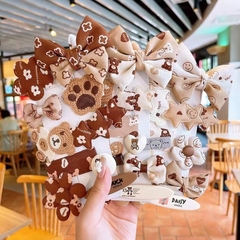 SET 9 KẸP TÓC GẤU BEAR