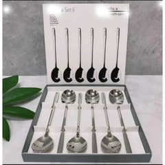 COMBO 6 THÌA INOX CÁN DÀI