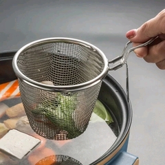 GIỎ LƯỚI NHÚNG LẨU, MÌ VỚT ĐỒ CHIÊN VỚT RÁO DẦU MỠ