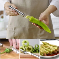DẠO LẤY LÕI KHỔ QUA