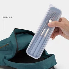 BỘ THÌA ĐŨA 3 CHI TIẾT ĐI DU LỊCH