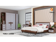 Bộ giường ngủ cao cấp TOKA-2208A