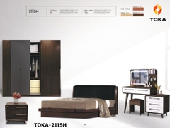 Bộ giường ngủ cao cấp TOKA-2115H