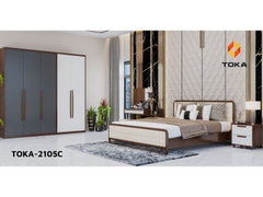 Bộ giường ngủ cao cấp TOKA-2105C