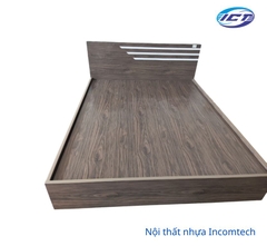 Giường ngủ mầu óc chó 1.6*2m