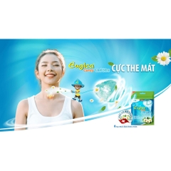 Kẹo Ngậm Thảo Dược Eugica Candy Cực The Mát - Túi Zip 15 Viên