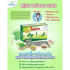 VIÊN GIẤP CÁ TRISUTA TÂM DƯỢC HỘP 30 VIÊN