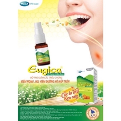 Xịt họng EUGICA Hỗ Trợ Nhuận Phế, Giảm Ho Chai 10ml