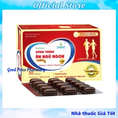 ĐÔNG TRÙNG ĂN NGỦ NGON TÂM DƯỢC HỘP 30 VIÊN