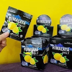 Nguyên Hộp 12 Gói Kẹo Chanh Muối Himalaya Salt MALAYSIA Giúp Bù Khoáng, Thông Cổ Họng