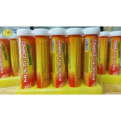 Tuýp 20 Viên Sủi Bổ Sung Vitamin MULTI-OPC Multivitamin Vị Cam Thơm Ngon Dễ Uống