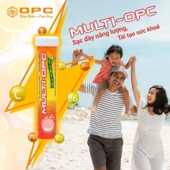 Tuýp 20 Viên Sủi Bổ Sung Vitamin MULTI-OPC Multivitamin Vị Cam Thơm Ngon Dễ Uống