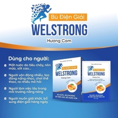 Hộp 5 Gói Bù Điện Giải Welstrong Ích Nhân Giúp Bổ Sung Nước, Ion Và Chất Khoáng Cho Cơ Thể