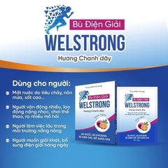 Hộp 5 Gói Bù Điện Giải Welstrong Ích Nhân Giúp Bổ Sung Nước, Ion Và Chất Khoáng Cho Cơ Thể