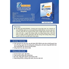 Hộp 5 Gói Bù Điện Giải Welstrong Ích Nhân Giúp Bổ Sung Nước, Ion Và Chất Khoáng Cho Cơ Thể