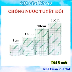 Cuộn Băng Keo Y Tế Trong Suốt Chống Thấm Nước Có Thể Tắm Rửa Được