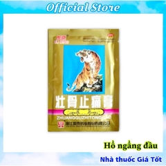 [CHÍNH HÃNG] Cao dán hổ (dán con cọp) Cao Tráng Cốt Chỉ Thống Xạ Hương