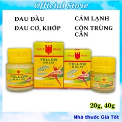 Cao vàng Con Ó YELLOW BALM Dầu cù là con Ó Hàng Chính Hãng