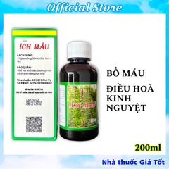 Siro Cao Ích Mẫu Đại Uy Chai 200ml