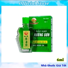 Dầu Gió Xanh Trường Sơn Chai 6ml