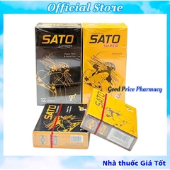 [Che Tên] Bao Cao Su SATO Chính Hãng Dược Phẩm Nhất Nhất
