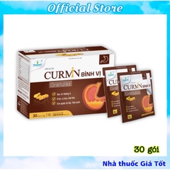 Cốm Dạ Dày Curmin Bình Vị Granules Chính Hãng Tâm Dược - Hộp 30 Gói