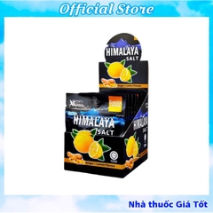 Nguyên Hộp 12 Gói Kẹo Chanh Muối Himalaya Salt MALAYSIA Giúp Bù Khoáng, Thông Cổ Họng