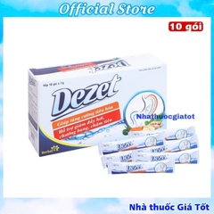 Bột Tiêu Hoá Dezet Hỗ Trợ Giảm Đầy Bụng Khó Tiêu Hộp 10 Gói
