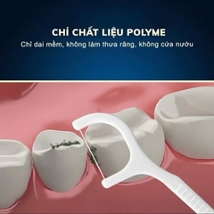 Combo 3 Hộp Tăm Chỉ Xỉa Răng ( Hộp 50 Chiếc)