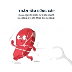 Combo 3 Hộp Tăm Chỉ Xỉa Răng ( Hộp 50 Chiếc)