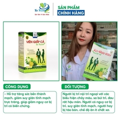 Hộp 30 Viên Giấp Cá Tất Thành Hỗ Trợ Điều Trị Trĩ, Táo Bón, Giãn Tĩnh Mạch