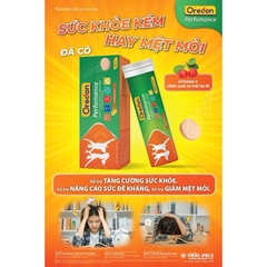 Tuýp 10 Viên Sủi Oredon Chính Hãng Sunuri Bổ Sung Vitamin  Tăng Cường Sức Đề Kháng, Giảm Mệt Mỏi Cho Cơ Thể