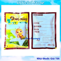 Vỉ 6 Viên Ngậm Ho Ong Nâu Ivy Dùng Được Cho Trẻ Em Từ 4 Tuổi