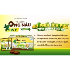 Vỉ 6 Viên Ngậm Ho Ong Nâu Ivy Dùng Được Cho Trẻ Em Từ 4 Tuổi