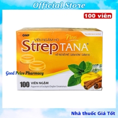 COMBO 5 HỘP VIÊN NGẬM HO STREPTANA VỊ GỪNG