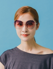[Hàng lỗi - Sale] Mắt kính chống nắng chống tia UV400 tròng ombre phối màu OB21439