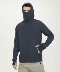 Áo khoác chống nắng nam UV100 Suptex-Cool AL23105 dây kéo che mặt