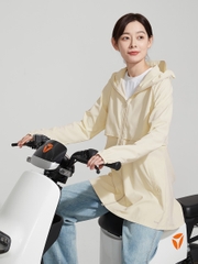 Áo khoác chống nắng nữ UV100 Suptex-Cool AL24060 vành nón rời