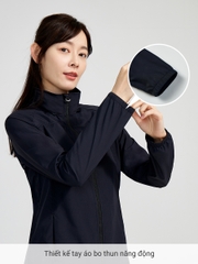 Áo khoác chống nắng nữ UV100 Suptex-Cool Slim-fit AC24528 giấu được nón