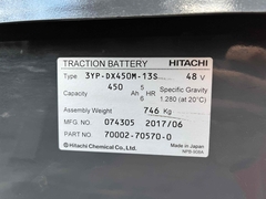 XE NÂNG ĐIỆN NGỒI LÁI NICHIYU 2 Tấn FB20PN-77-400 (2017)