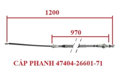 CÁP PHANH TAY TRÁI TOYOTA 47404-26601-71