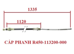 CÁP PHANH TRÁI (L1335/1120; G-K)  R450-113200-000