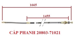 CÁP PHANH TAY TRÁI TCM 20803-71021