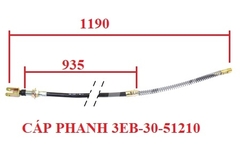 CÁP PHANH TAY TRÁI KOMATSU 3EB-30-51210