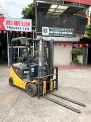 XE NÂNG ĐIỆN NGỒI LÁI KOMATSU 1,5 Tấn FB15-12 (2013)